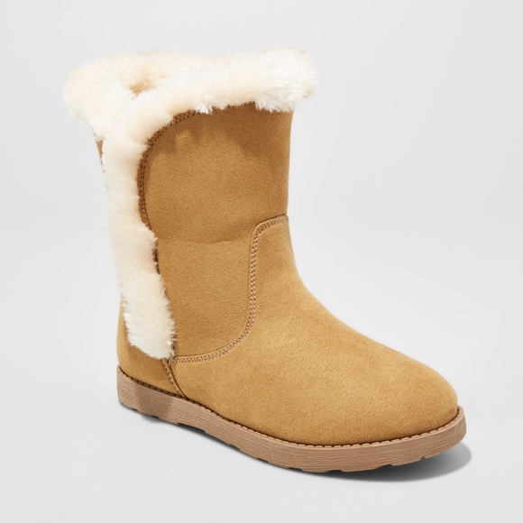 Cat & Jack Other - Cat & Jack Hadlee Fashion boots Tan New